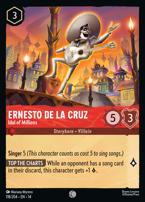 Ernesto de la Cruz — Idol of Millions