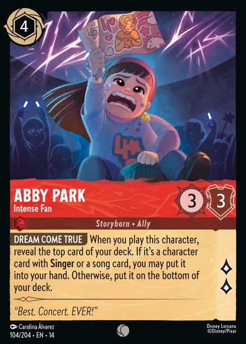 Abby Park — Intense Fan