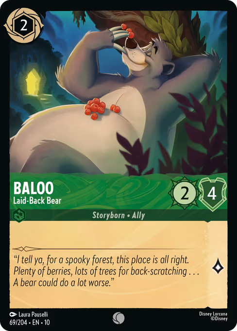 #0069 � Baloo - Laid-Back Bear [Foil] (Foil)