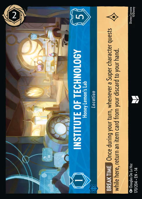 Institute of Technology — Honey Lemon's Lab