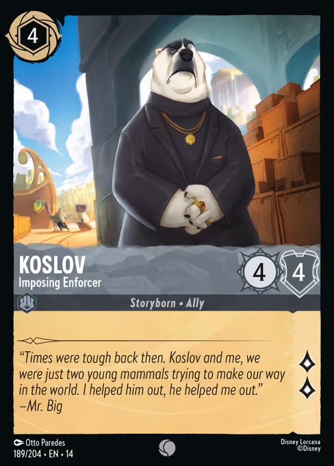 Koslov — Imposing Enforcer