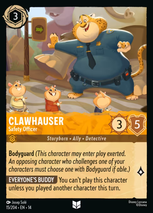 Clawhauser — Safety Officer