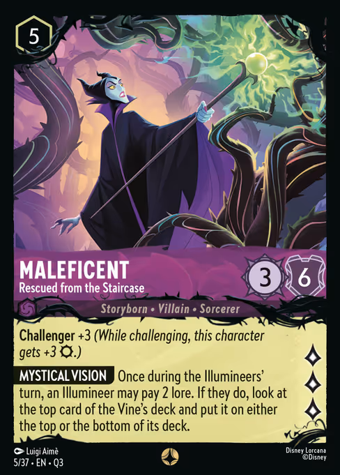 Maleficent — Rescued from the Staircase