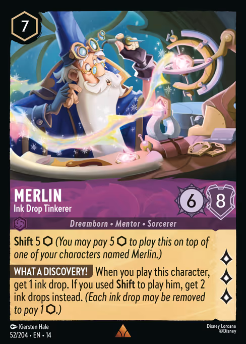 Merlin — Ink Drop Tinkerer