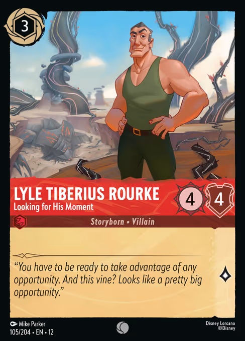 Lyle Tiberius Rourke Looking for His Moment