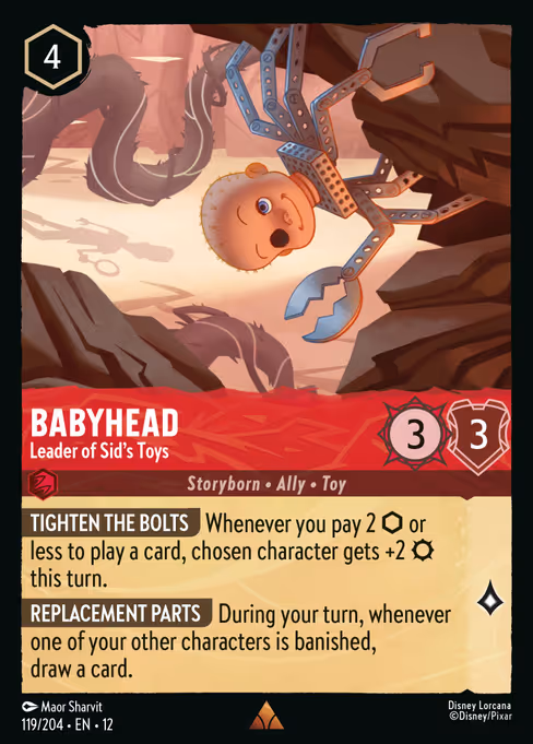 Babyhead Leader of Sid's Toys