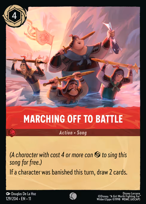 Marching Off to Battle