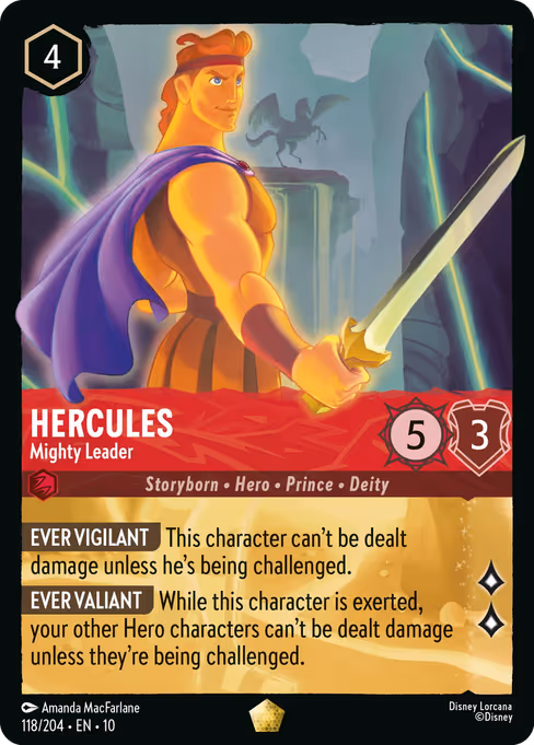 #0118 � Hercules - Mighty Leader [Foil] (Foil)