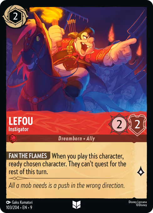 #0103  LeFou - Instigator [Foil] (Foil)