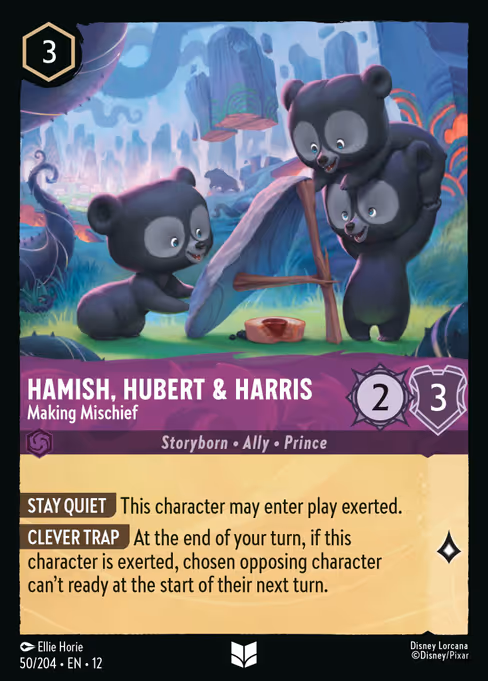 Hamish, Hubert & Harris Making Mischief