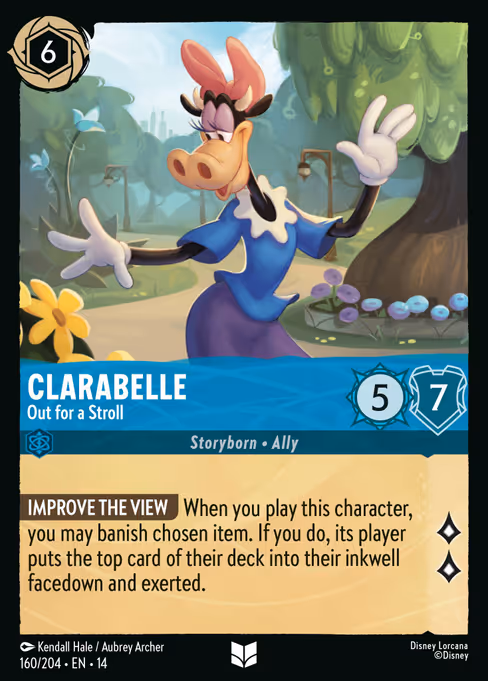 Clarabelle — Out for a Stroll