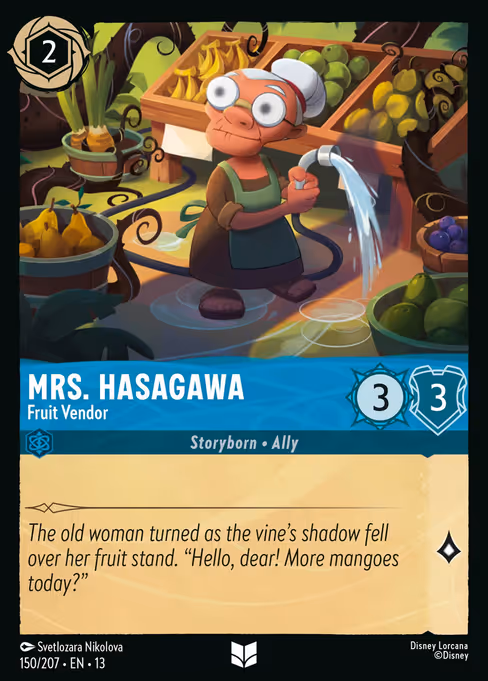 Mrs. Hasagawa - Fruit Vendor