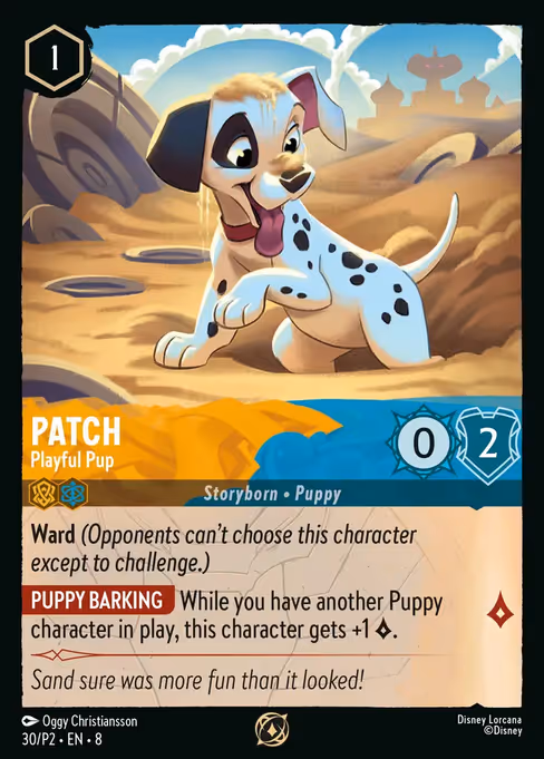 Patch - Playful Pup
