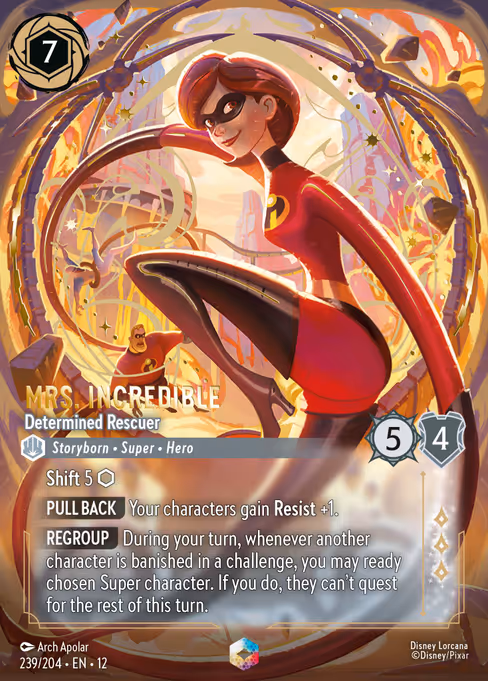 Mrs. Incredible Determined Rescuer