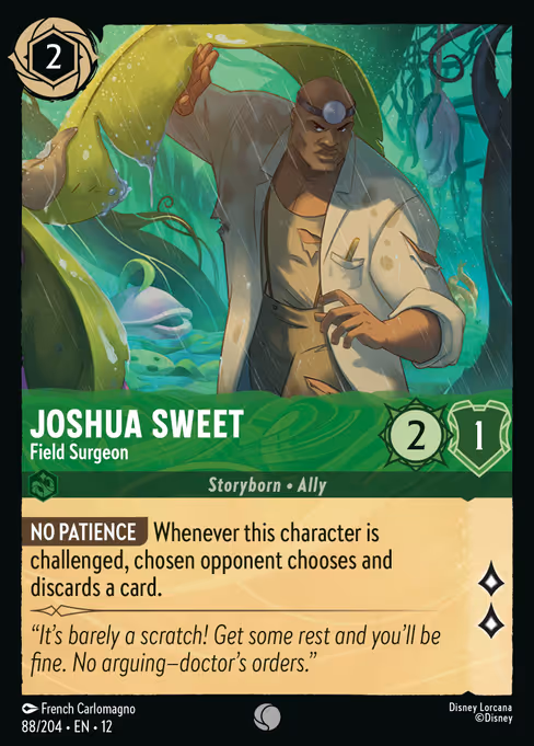 Joshua Sweet Field Surgeon
