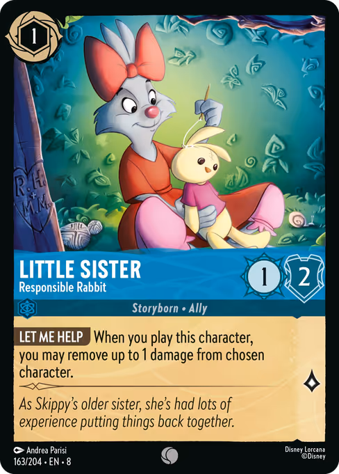 Little Sister - Responsible Rabbit