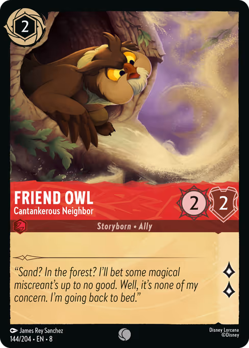 Friend Owl - Cantankerous Neighbor
