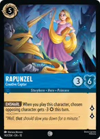 Rapunzel Lorcana card