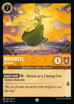 Rapunzel Lorcana card