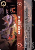 Snuggly Duckling Lorcana card