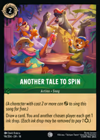 Another Tale to Spin
