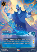 Hades Lorcana card