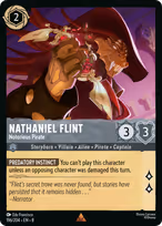 Nathaniel Flint Lorcana card