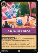 Mad Hatter's Teapot Lorcana card