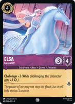 Elsa Lorcana card