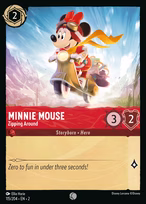 Minnie Mouse Lorcana card