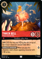 Tinker Bell Lorcana card