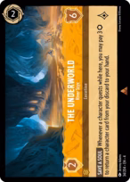 The Underworld Lorcana card
