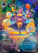 Winnie The Pooh & Piglet - Hunny Mages