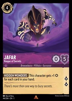 Jafar Lorcana card