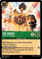 The Muses Lorcana card