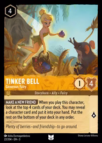 Tinker Bell Lorcana card