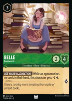 Belle Lorcana card
