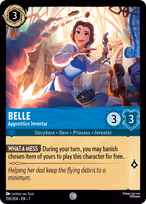 Belle Lorcana card