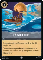 I'm Still Here Lorcana card