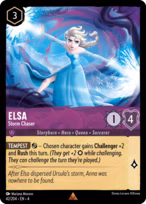 Elsa Lorcana card
