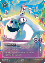 Olaf Lorcana card