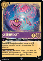 Cheshire Cat Lorcana card