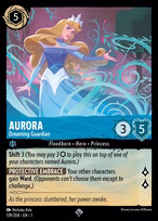 Aurora Lorcana card