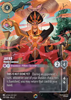 Jafar Lorcana card