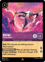 Rafiki Lorcana card