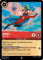 Goofy Lorcana card