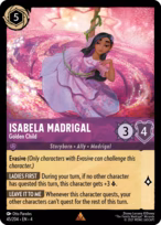 Isabela Madrigal Lorcana card