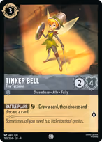 Tinker Bell Lorcana card