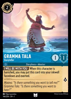 Gramma Tala Lorcana card