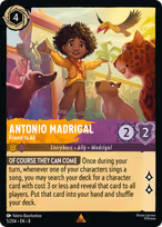 Antonio Madrigal Lorcana card
